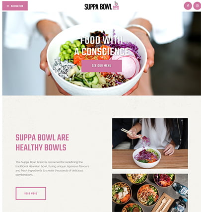 Suppa Bowl Website